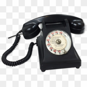 Old Phone In Black Bakelite"  Src="https - Corded Phone, HD Png Download - old phone png